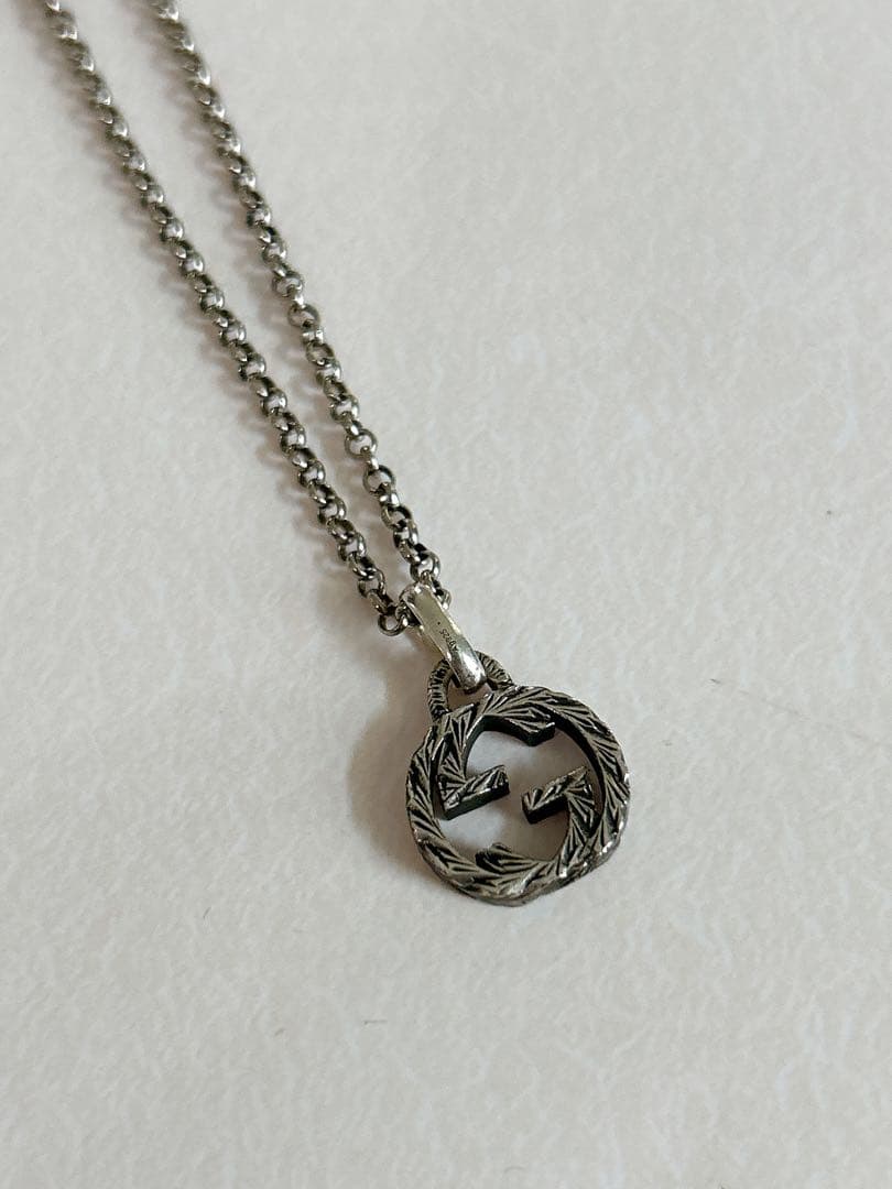 【GUCCI】インターロッキング GGネックレス✧*。