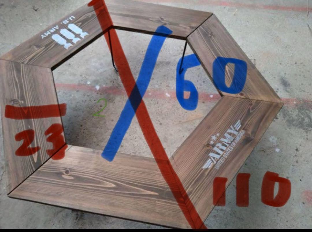 ヘキサテーブル　値下げ