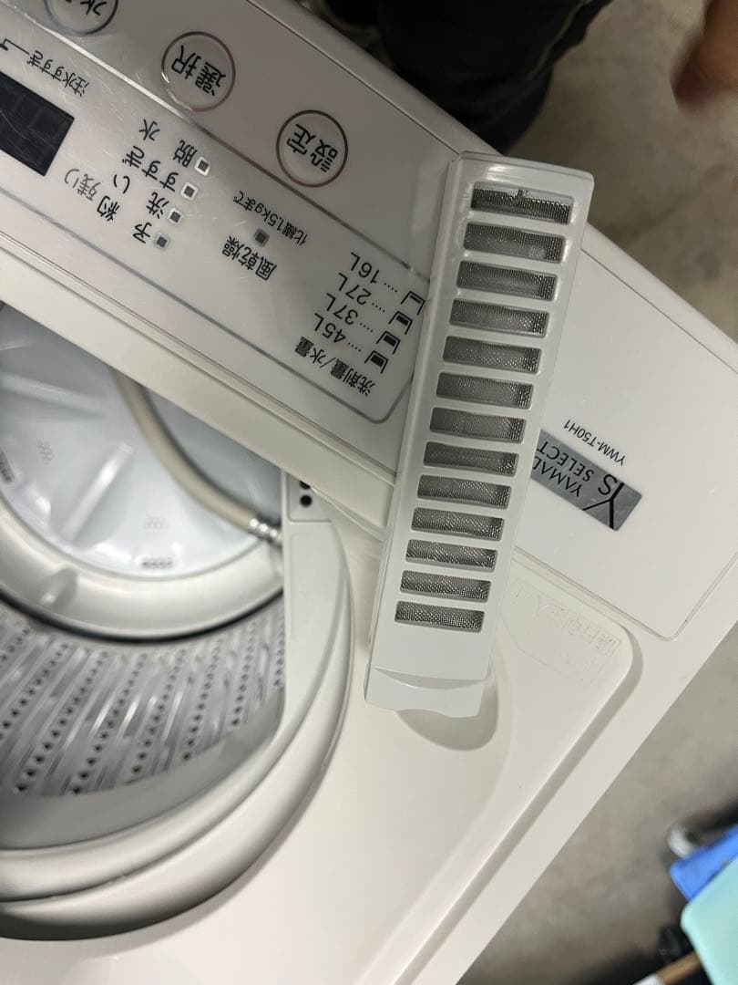 全自動洗濯機 ヤマダ YWM-T50H1 5.0kg 2021年製　T