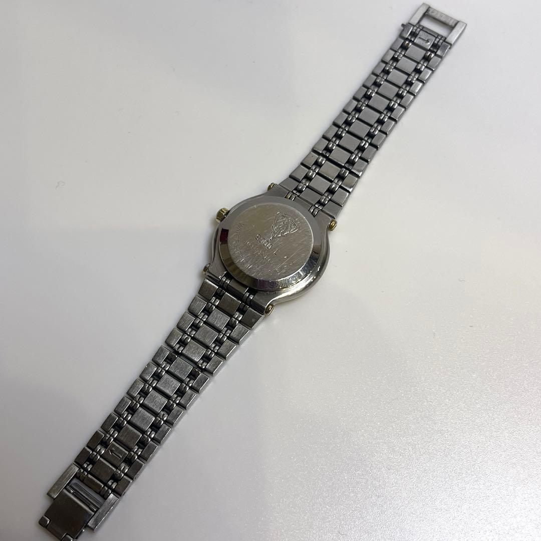 GUCCI 9000l 11Pダイヤ ブラック シルバー 腕時計 動作未確認