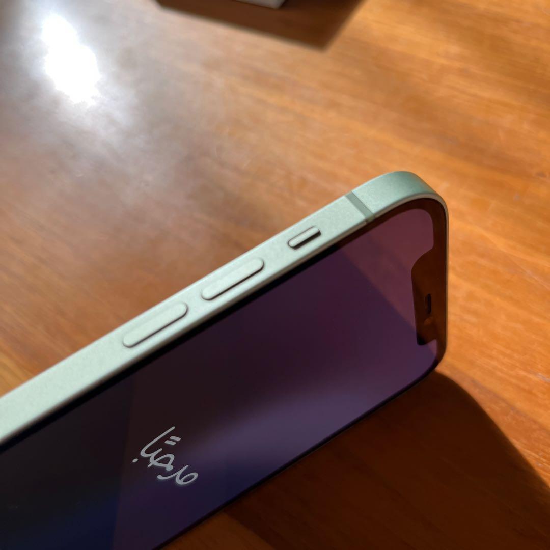 Apple iPhone 12 グリーン　本体と箱付き