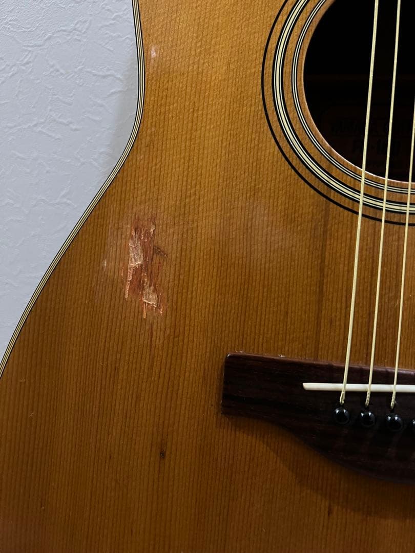 YAMAHA FG-180 赤ラベル　人気ヴィンテージギター❗️激鳴❗️