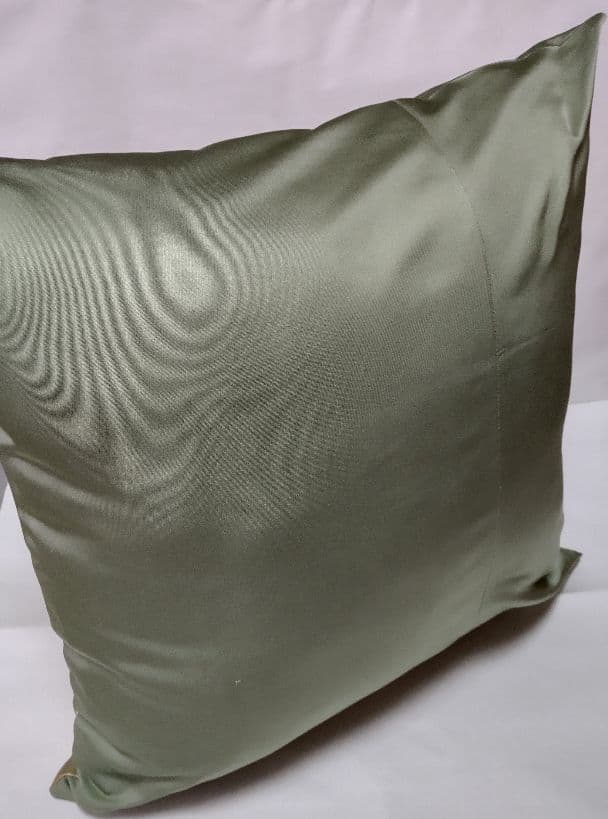 【売却済】金箔正絹袋帯リメイククッションカバー2枚組