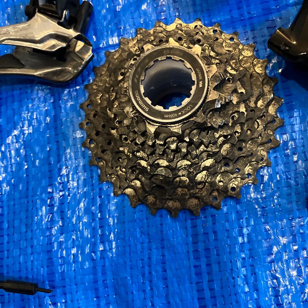 Shimano 105 クランクセット 2x11 コンポセット