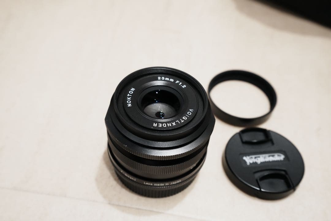 Voigtländer Nokton 23mm f/1.2 Xマウント