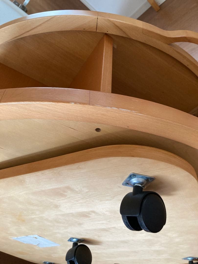 M*D様 ACTUS アクタス　KIDS-MUSEUM ラウンドテーブル　キャス