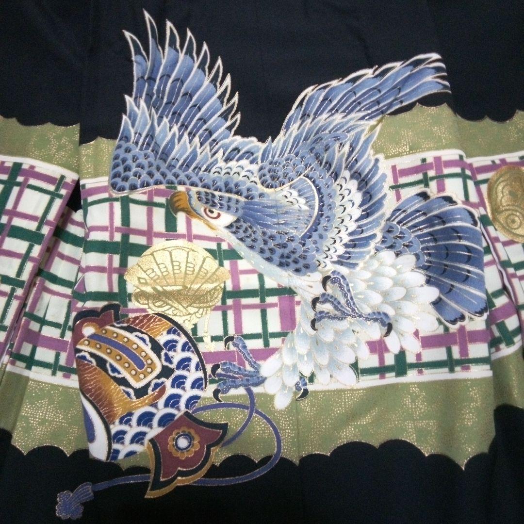 最終お値下げ‼️【七五三3歳用】羽織袴セット『小物付き』