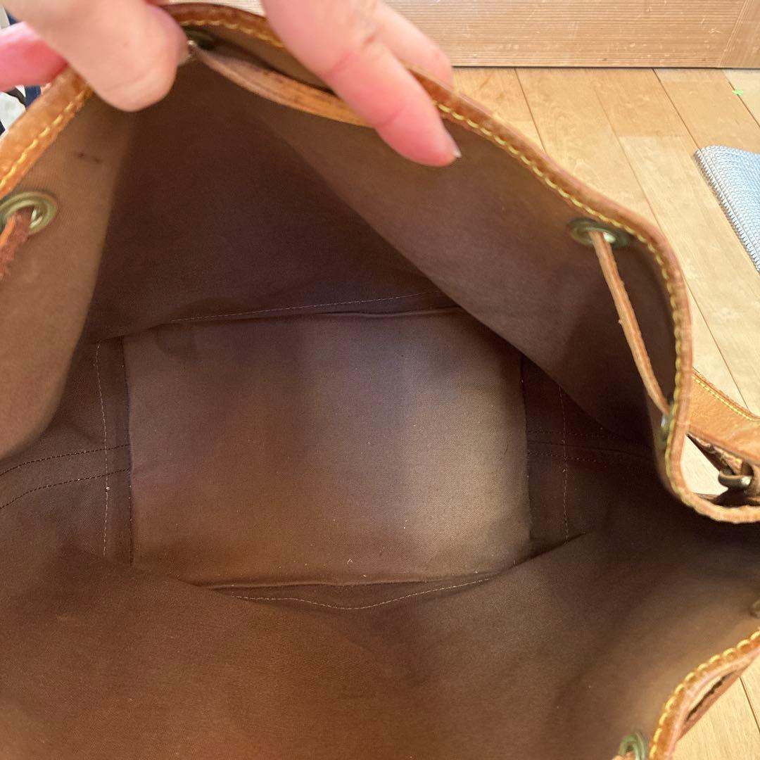 【LOUIS VUITTON】ノエ　モノグラム　ショルダーバッグ　巾着型