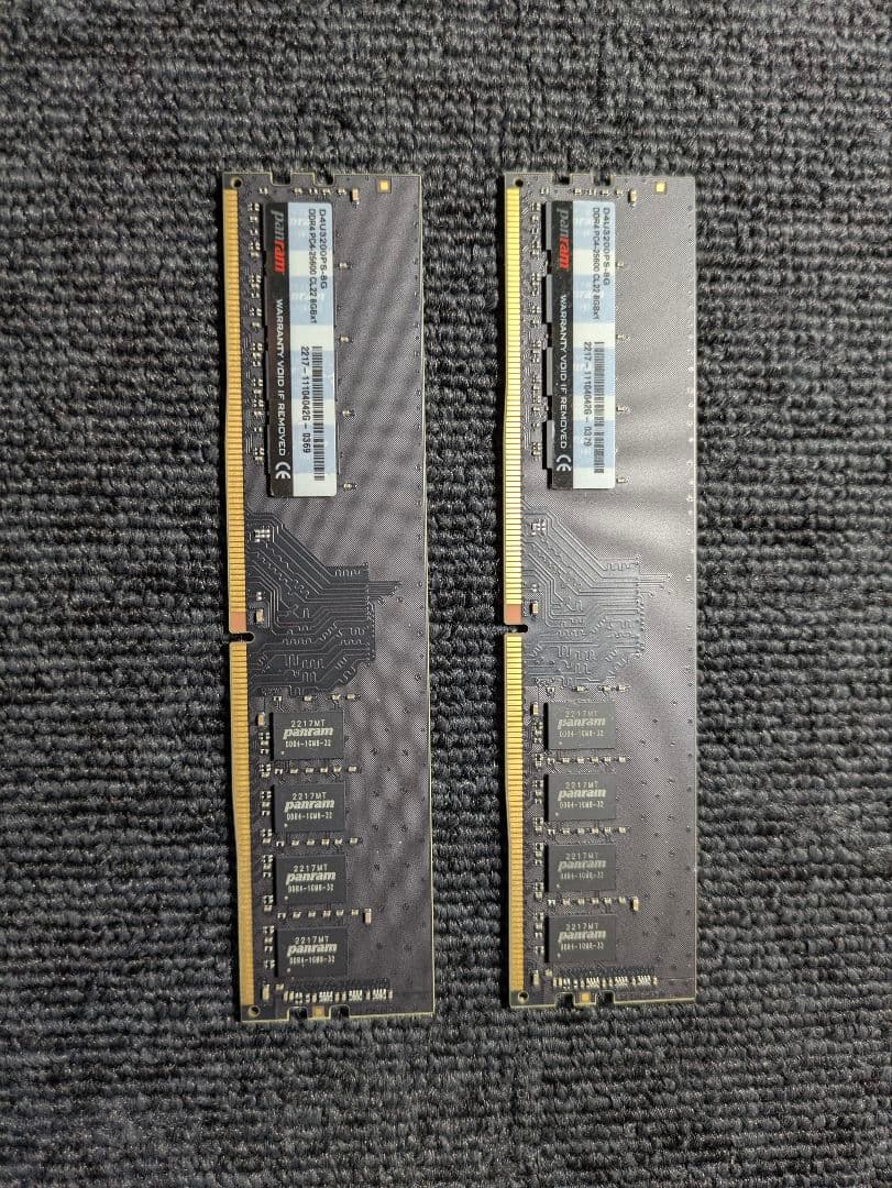 Panram DDR4 3200MHz 8GB メモリ