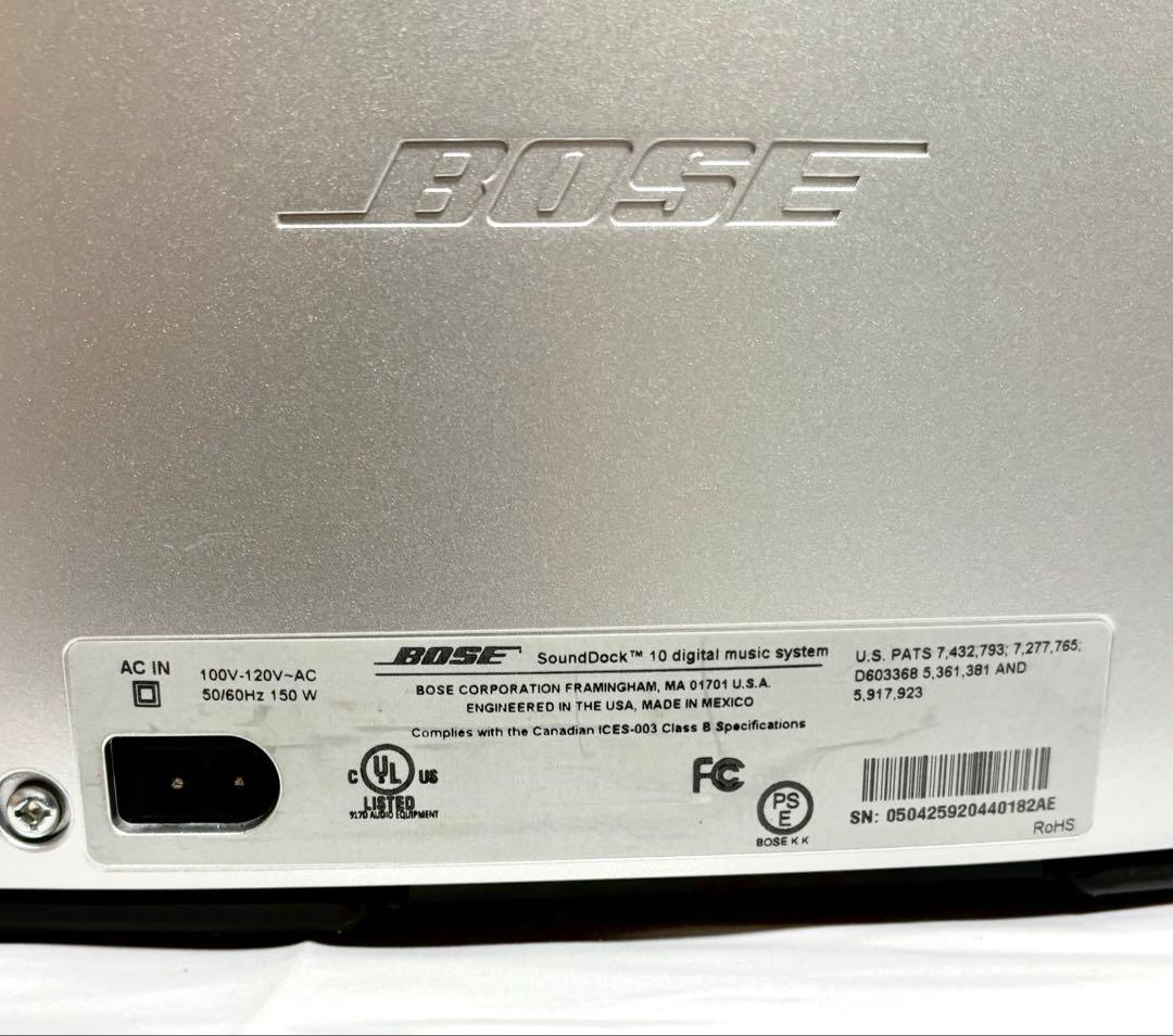 ラジオ・コンポ BOSE Digital Music System SoundDock 10