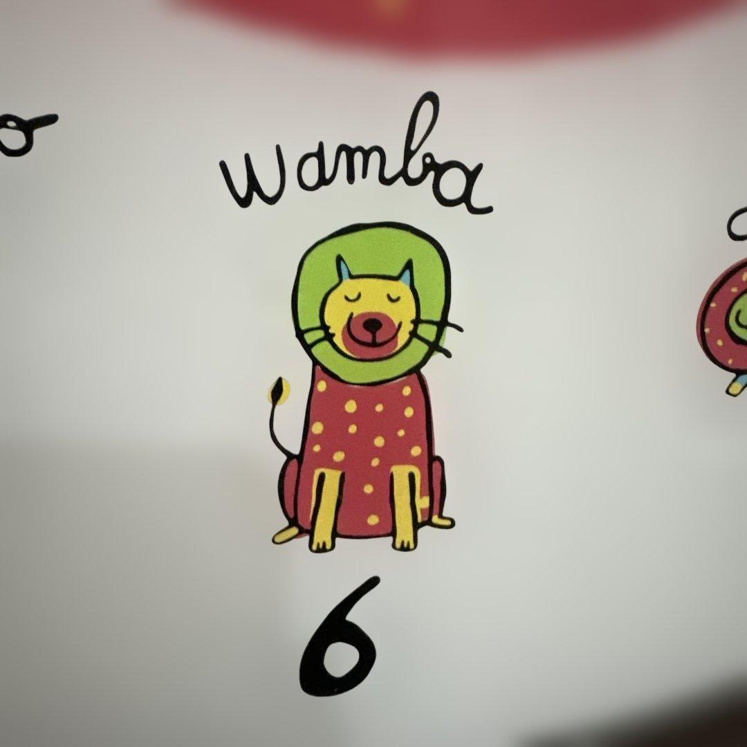 IDEA LABELガラスウォールクロックキャットアニマル掛け時計猫壁掛け時計