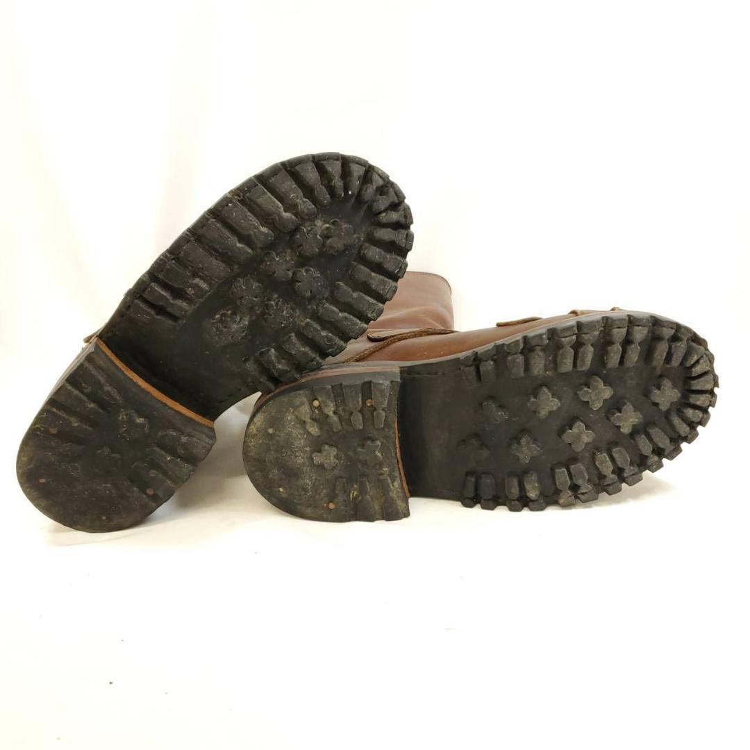 ナオナ　naona　激レア　スチールトゥ　エンジニアブーツ　レザー　メキシコ製