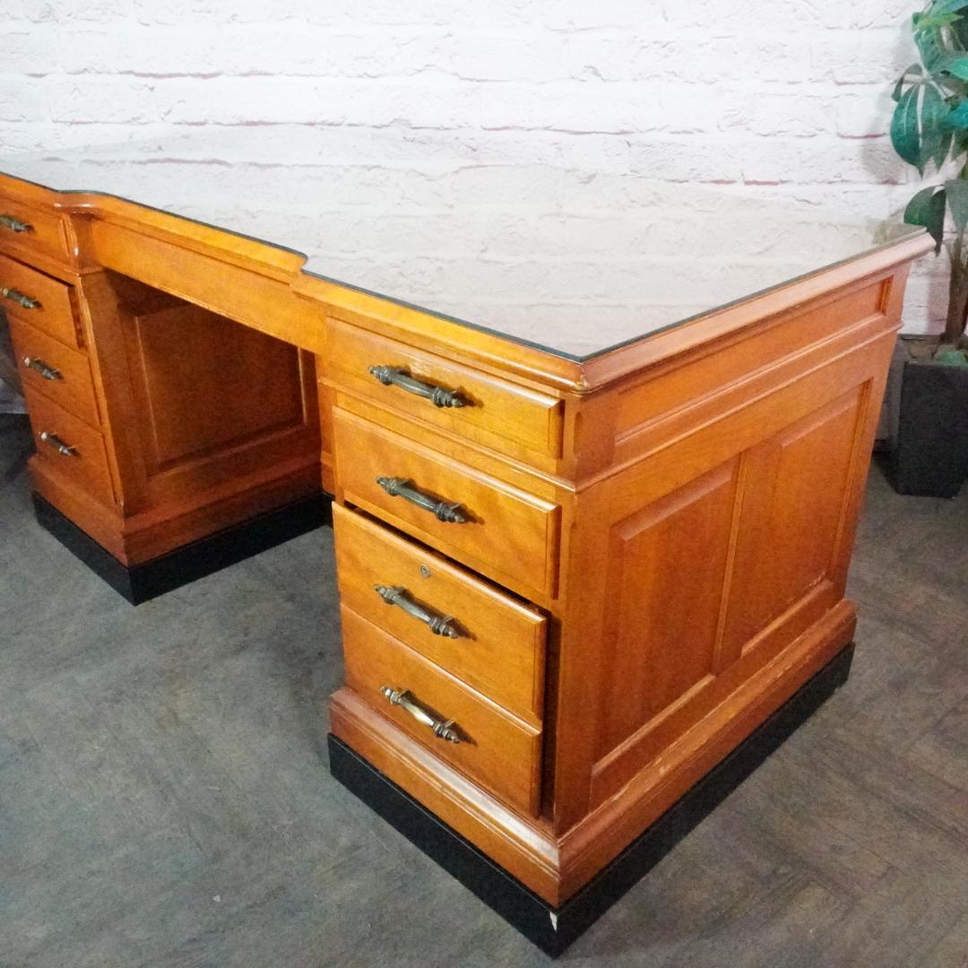 Daniel/横浜ダニエル 両袖机 エグゼクティブデスク役員 アーリーアメリカン