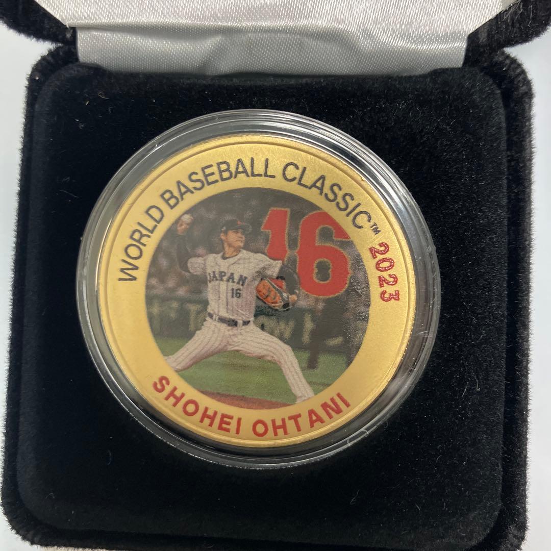 2023 WBC 大谷選手　投手　ゴールドカラー　メダル　シリアルナンバー