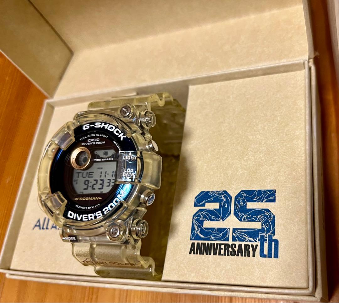 カシオ　G-Shock フロッグマン 25周年記念モデルGF-8251K-7JR