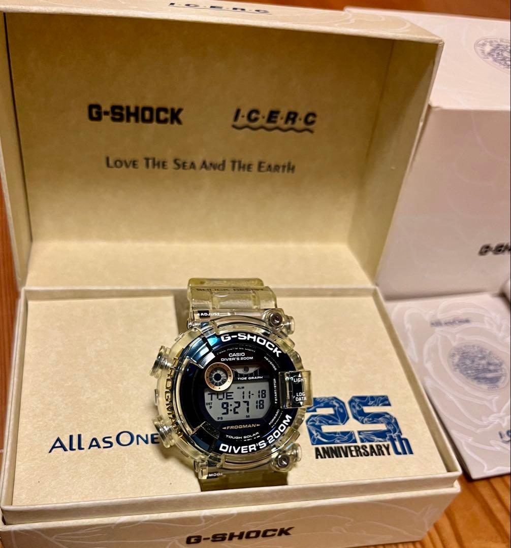 カシオ　G-Shock フロッグマン 25周年記念モデルGF-8251K-7JR