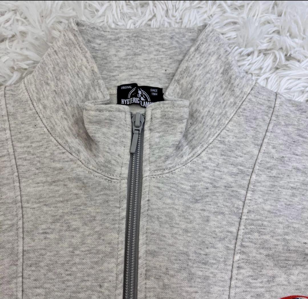 ヒステリックグラマー ハーフジップ