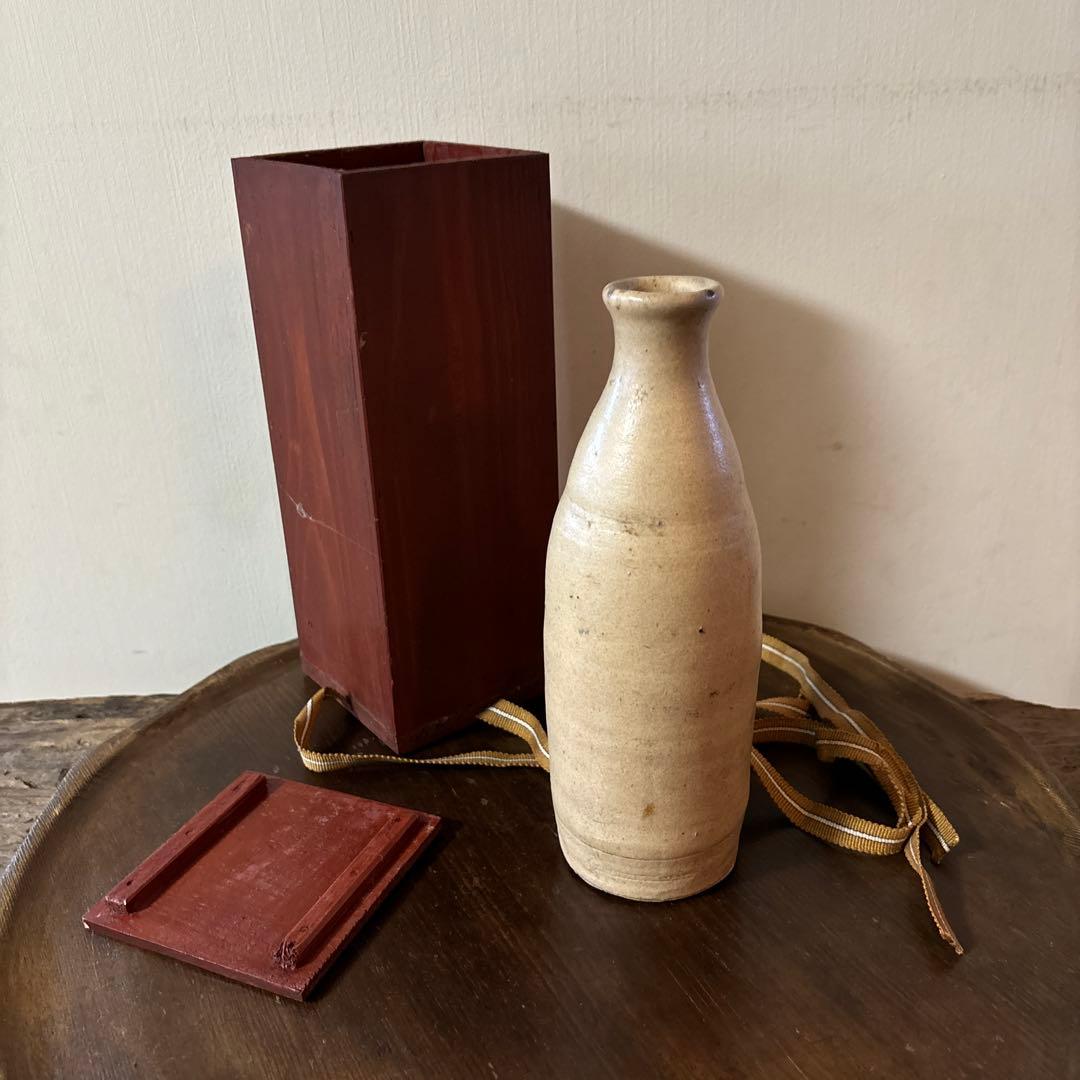 白丹波徳利　古美術　古道具　アンティーク　青山二郎　古陶磁　古民芸　酒器　李朝