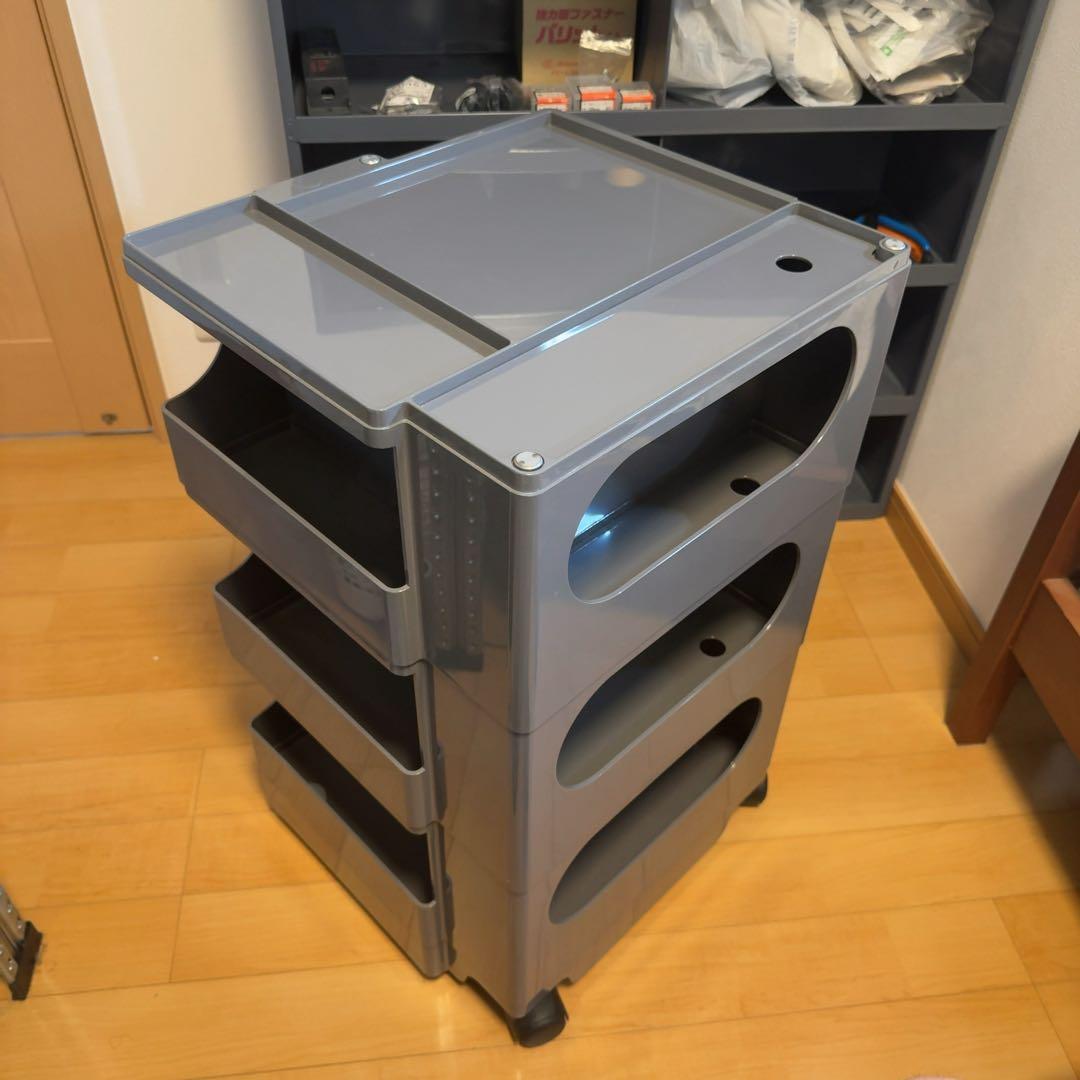 BOBY WAGON 3段 3トレイ トルネードグレー