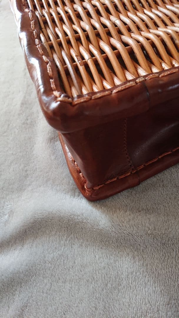 エバゴス ミニ ケリー かっちりバッグ ブラウン