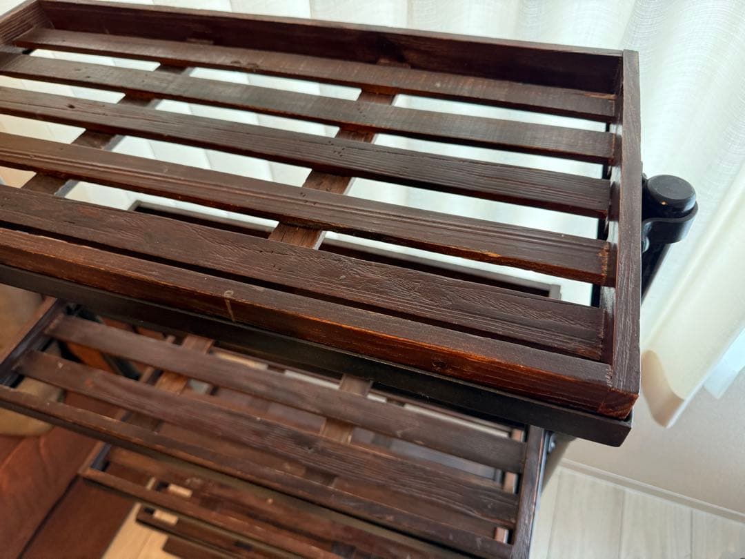 ジャーナルスタンダードファニチャー　オープンラック　シェルフ棚　アイアン