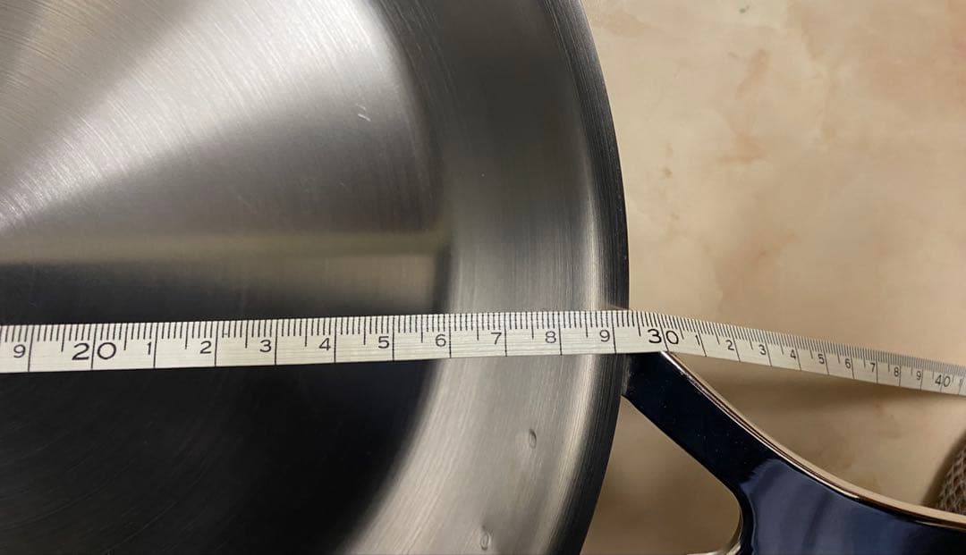 ALESSI アレッシィPOTS&PANS フライパン　28cm美品ステンレス