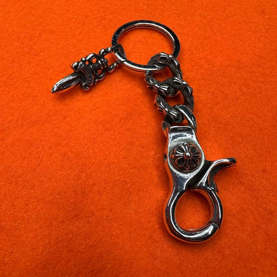 本物!!美品‼︎クロムハーツ　キーチェーン　ショート財布　ウォレット