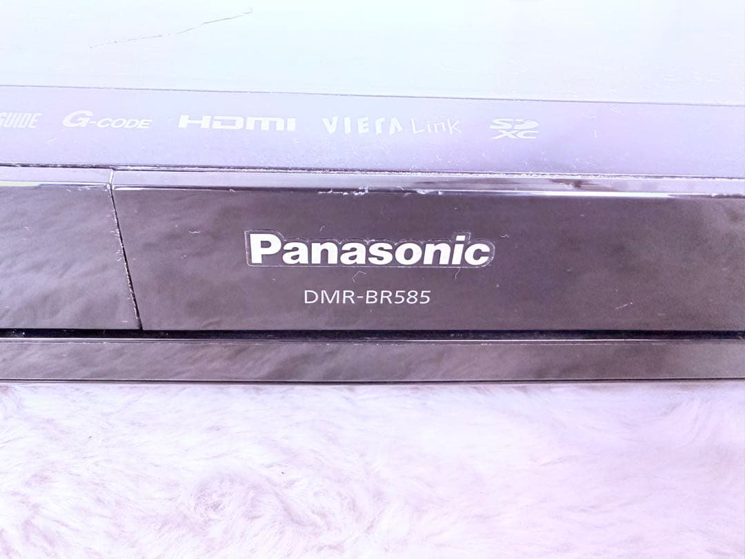 PanasonicDMR-BR585 320GB簡易説明書付すぐ使えるフルセット