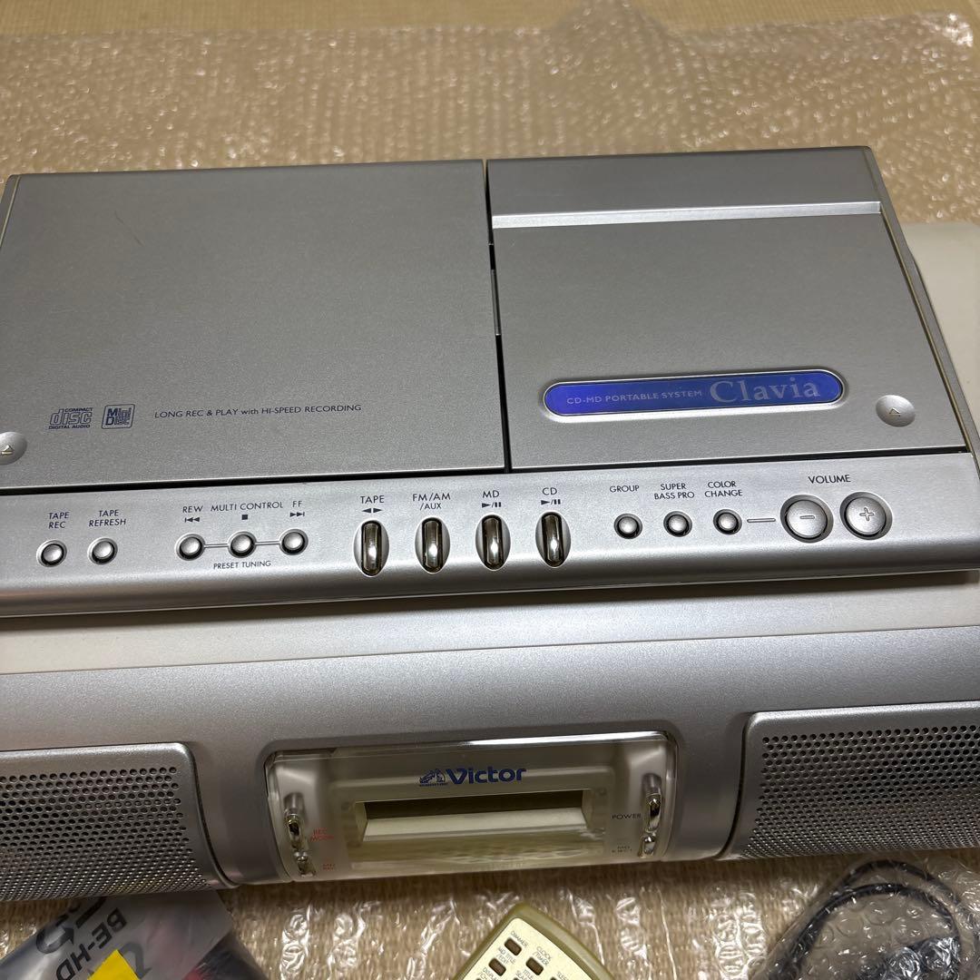 Victor　ＣＤ-ＭＤポータブルシステム　Clavia RC-X5MD
