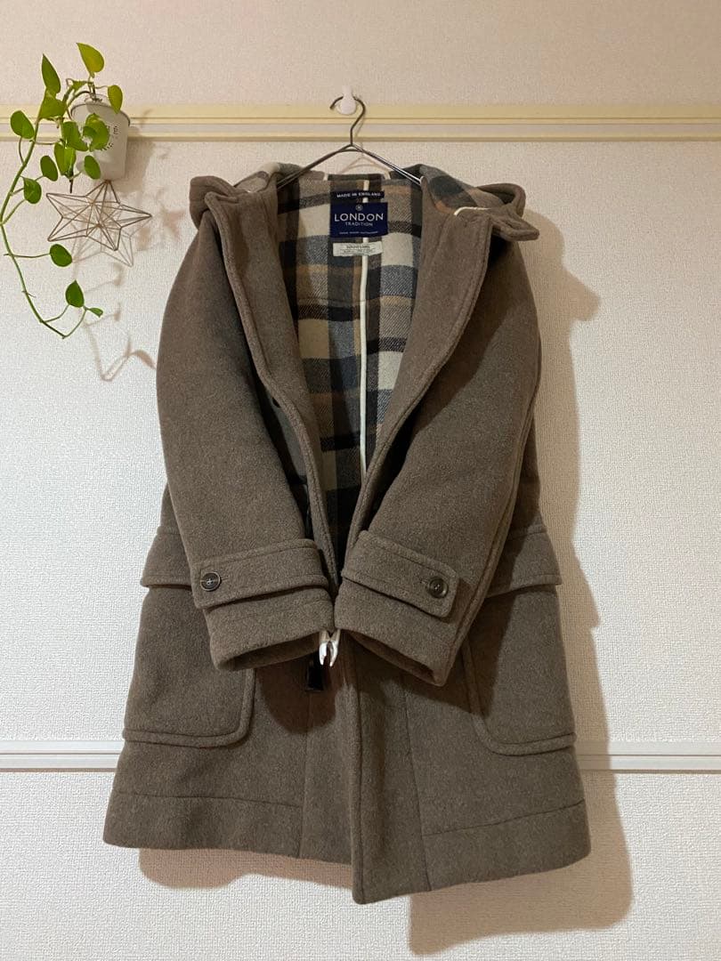 美品アーバンリサーチ　イギリス製　ダッフルコート メンズ36