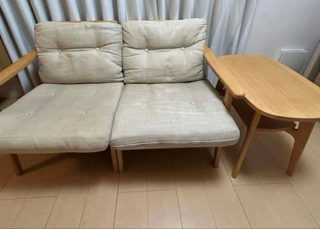 MARUNI60 2シーター モダンベージュ 2人掛けソファ