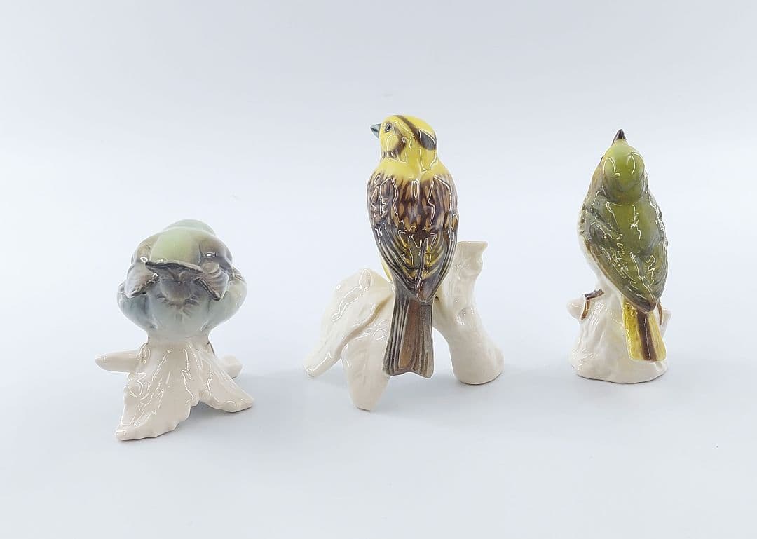 Goebel ゲーベル社 鳥 モチーフ 陶器 オブジェ 置物 3点まとめて