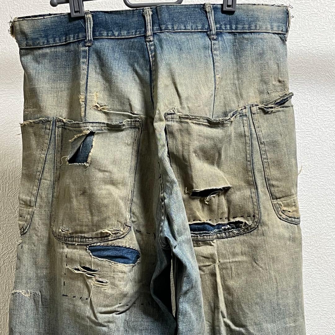 40s US Navy 巻きパンツ　セーラーパンツ wwⅡ