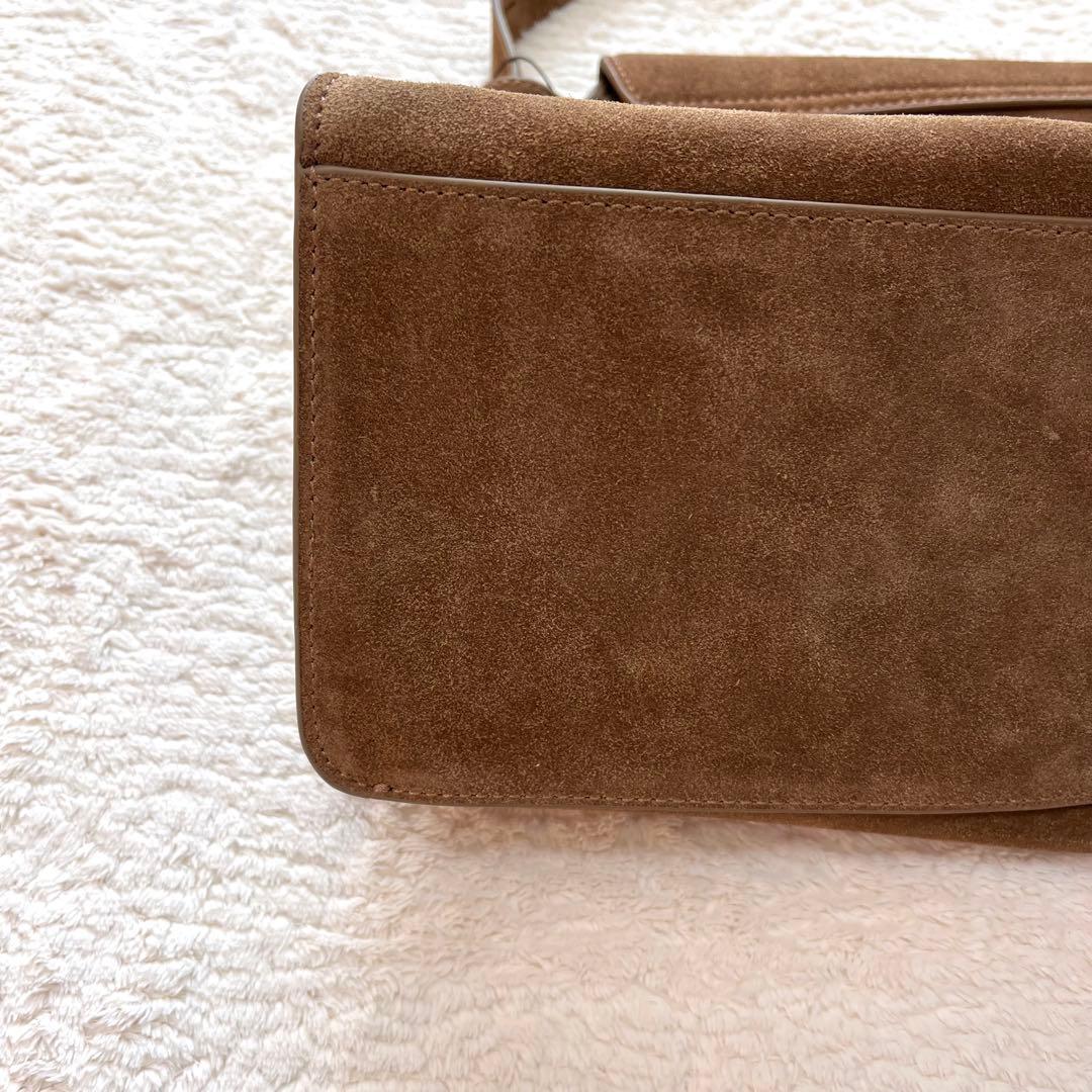 【新品】CANAL JEAN diggity スウェードフラップショルダーバッグ