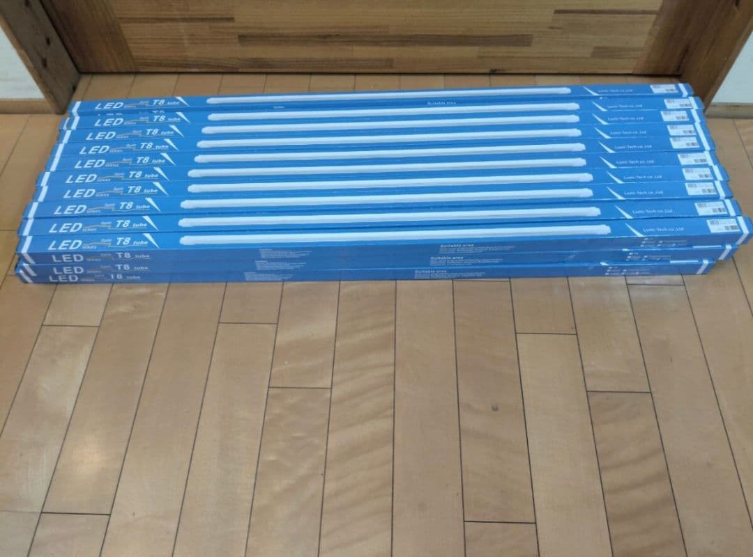 ★30本★ 40W形 LED 蛍光灯 T8 昼光色 6000K 直管120cm