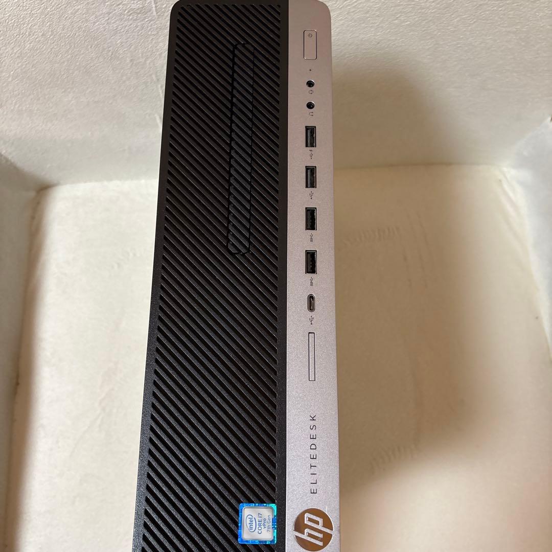 美品　HP EliteDesk 800 G3 SFF i7 SSD搭載