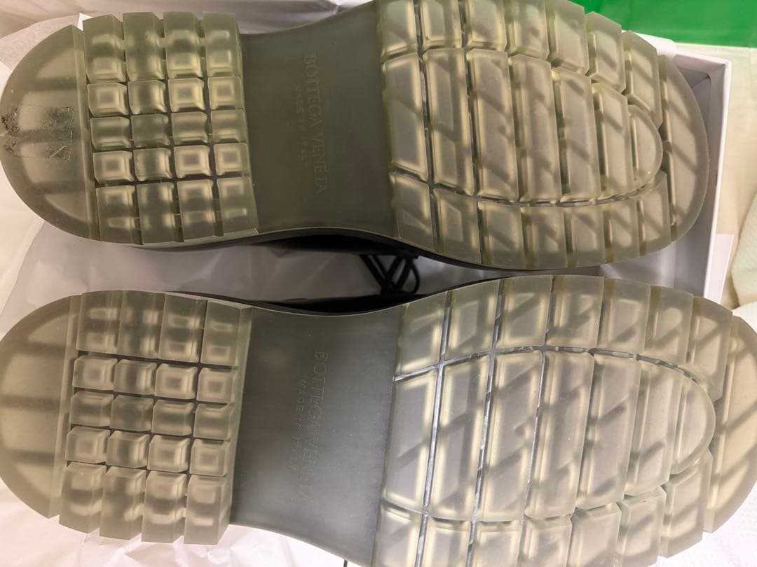 ❗️現行　未使用　国内正規品　毎日値下げ❗️ボッテガ　カーフスキン　レザー　シューズ