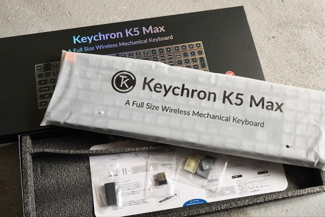 Keychron K5 Max メカニカルキーボード