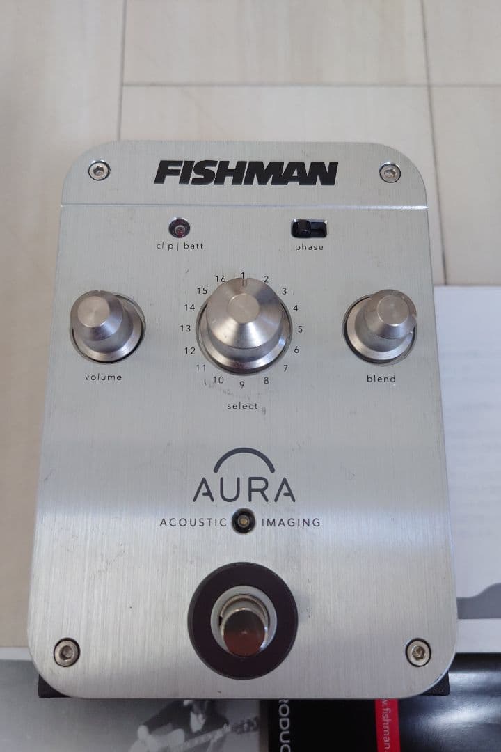 ギター Fishman Aura Acoustic Imaging Pedal