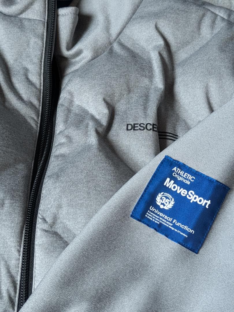 DESCENTE GOLF キルティングジャケット Lサイズ グレー