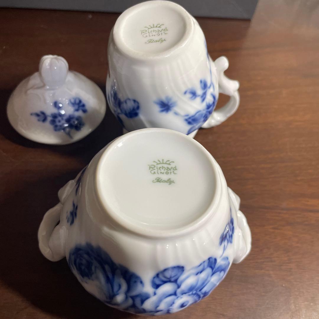 お値下げ中！リチャードジノリ　ベッキオ　ローズブルー　6点セット