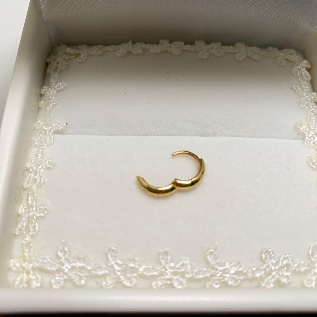ete フープピアス 18k 【片耳】