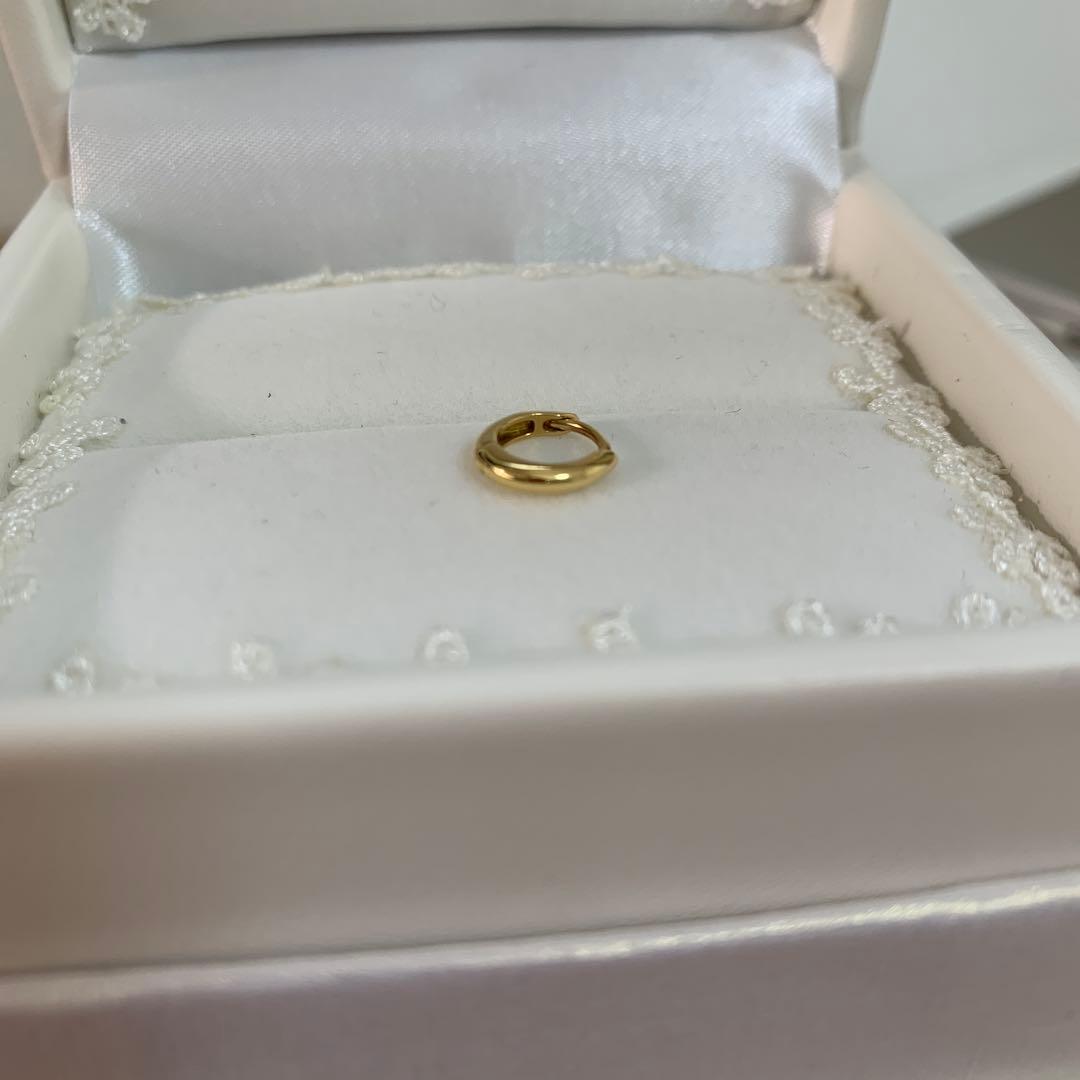 ete フープピアス 18k 【片耳】