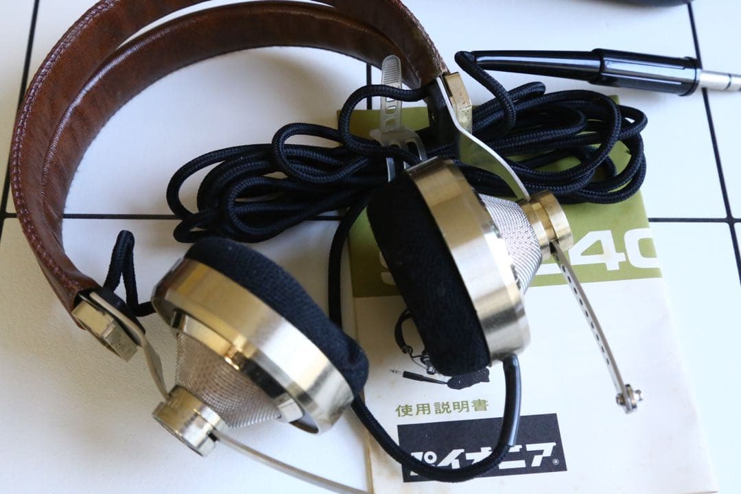 音出し確認済み 70年代 Pioneer sel40 パイオニア ヘッドホン