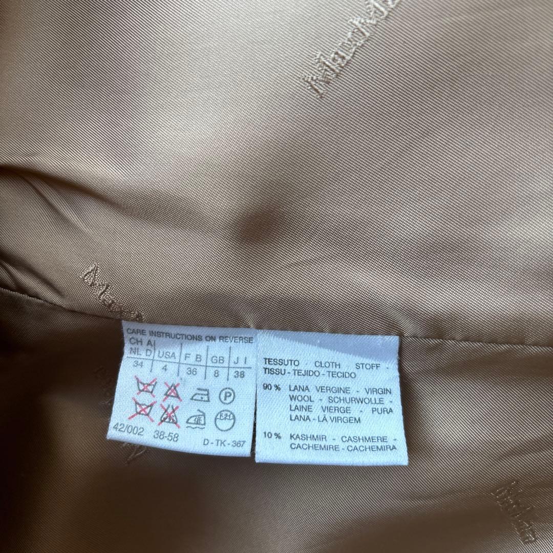 マックスマーラ白タグ　コート