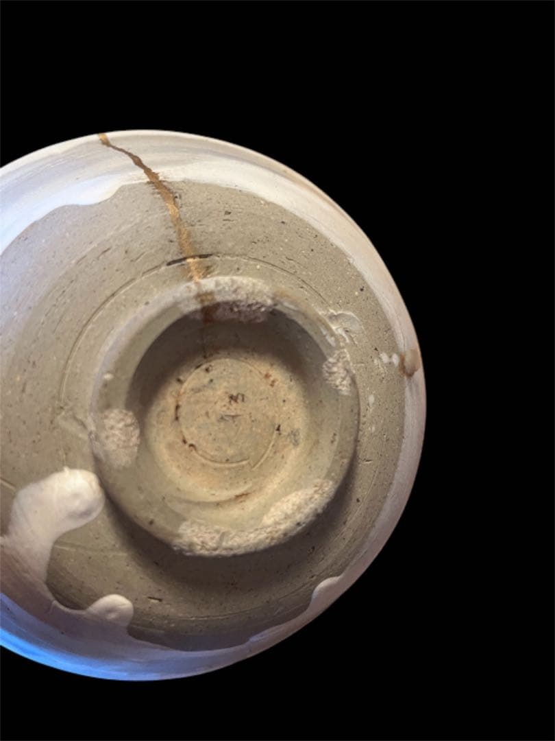 磁州窯銖絵碗（元時代のオリジナル）/古美術/骨董品 茶碗