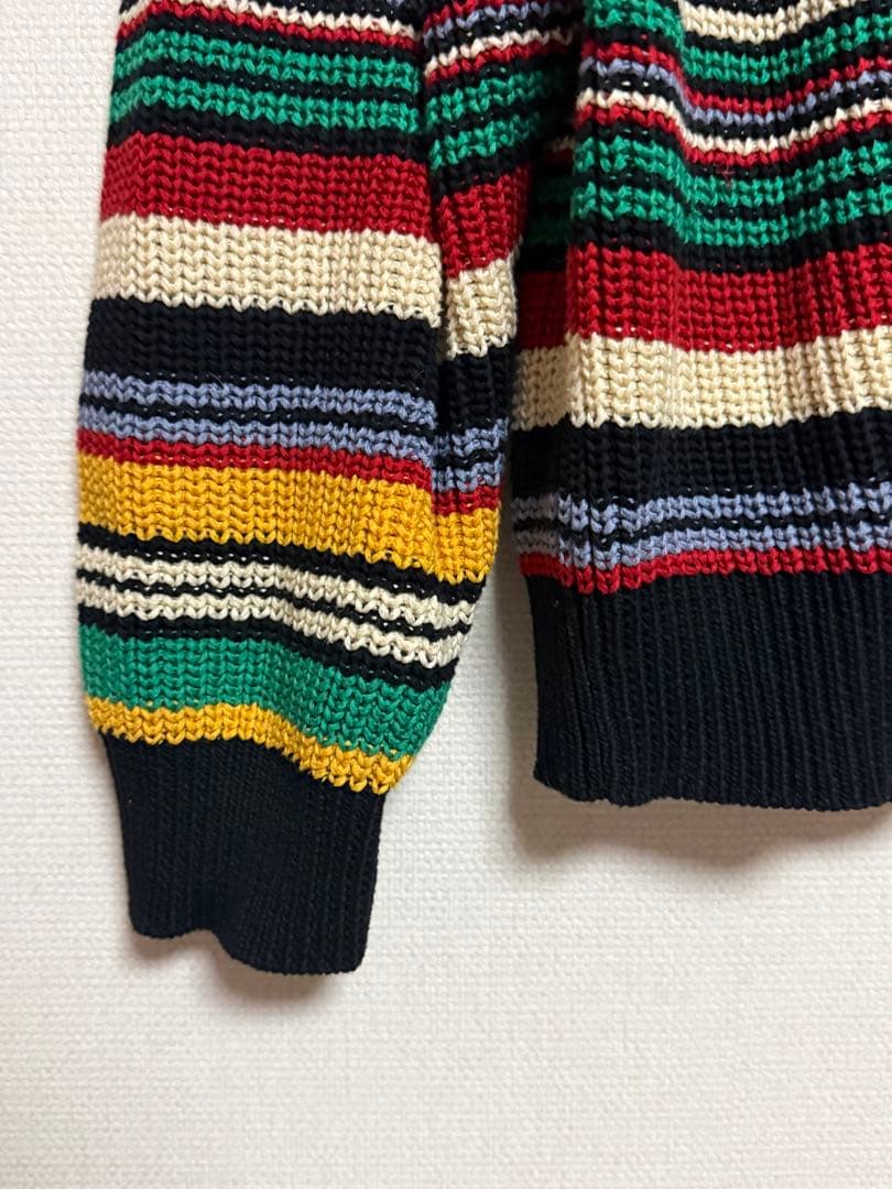 シュプリーム スモールボックス リブド セーター“マルチ Mサイズ