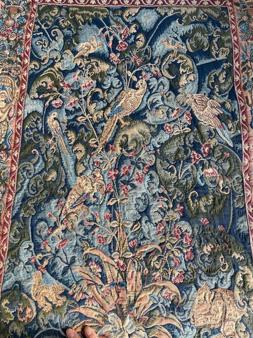 ビンテージ　タペストリー　鳥　壁掛け　Tapisseries du Lion