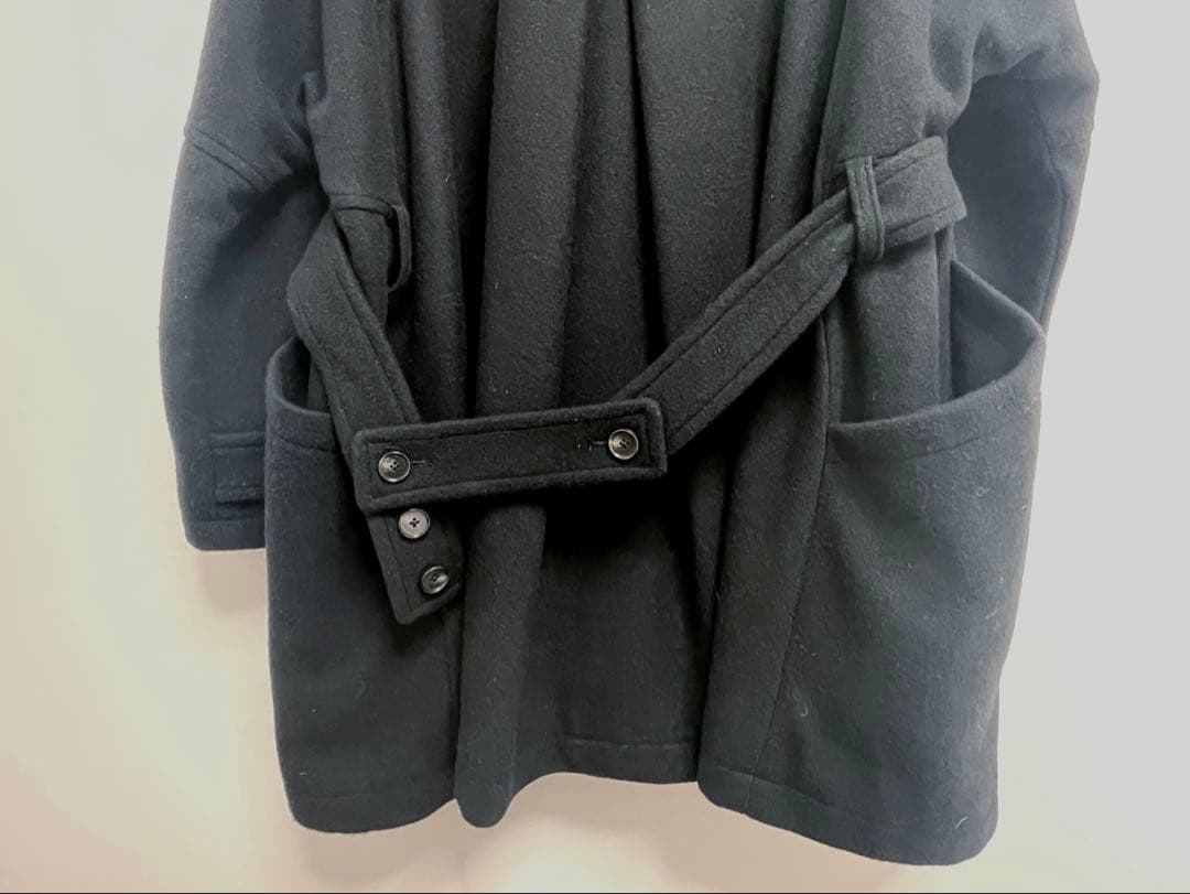 北欧暮らしの道具店バックベルトのウールコート / foufouコラボ