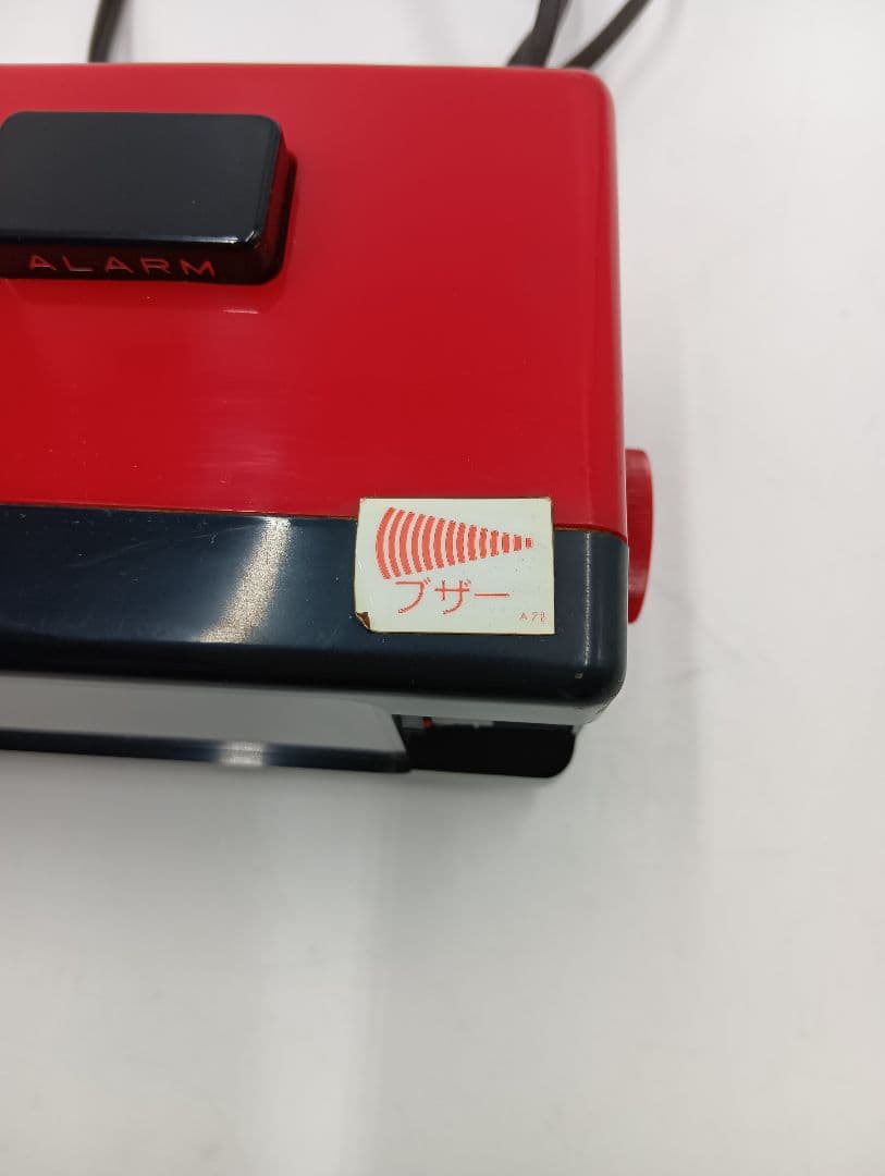 昭和レトロ【メンテ済み・動作正常】SEIKOパタパタ時計 DP690T 黒 赤